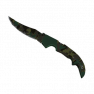 ★ Falchion Knife | Boreal Forest (Well-Worn) - image