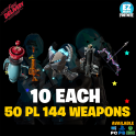 50x Weapons PL144 5 Stars God Rolled Max Perks - [PC|PS|XBOX]