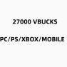 [ANY PLATFORM] 27000 V-bucks. Check Description - image