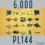 6,000 PL 144 Traps Fortnite Save The World (ALL PLATFORMS) - image
